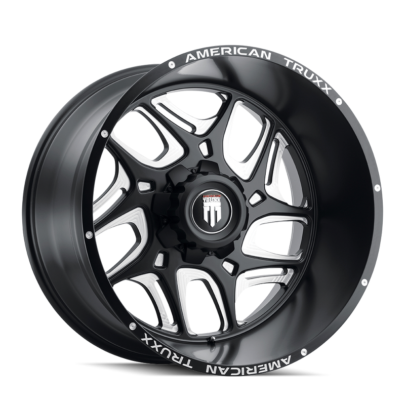 American Truxx SWEEP AT1900 Satin Black Milled