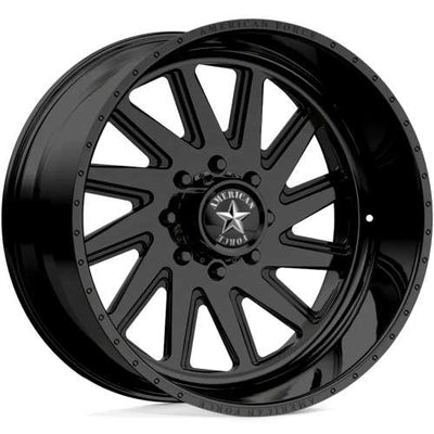 American Force AKA SS Gloss Black wheel