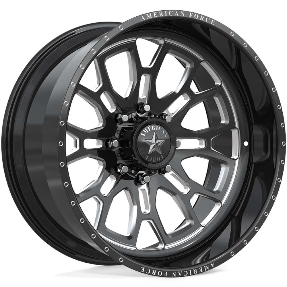 American Force Ballistic CC Black Milled wheel