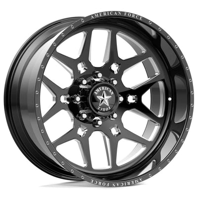 American Force Battle CC Black Milled wheel