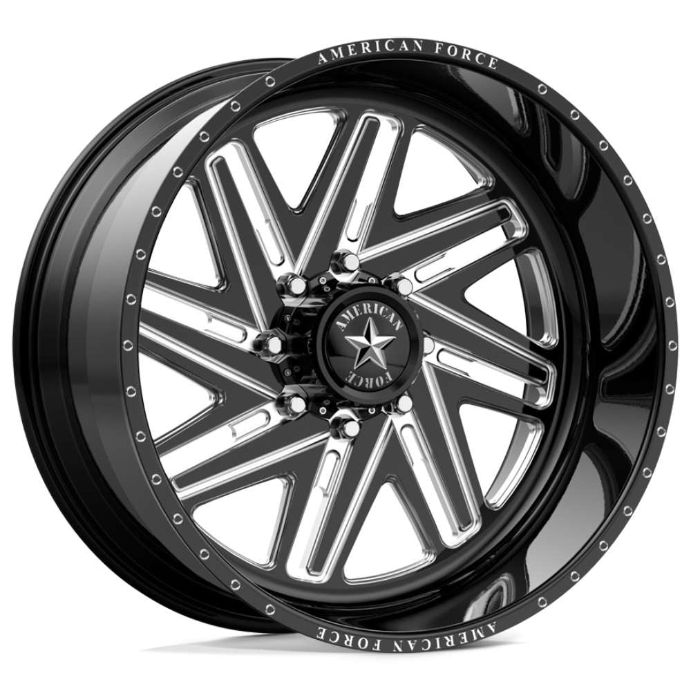 American Force Carver SS Black Milled wheel