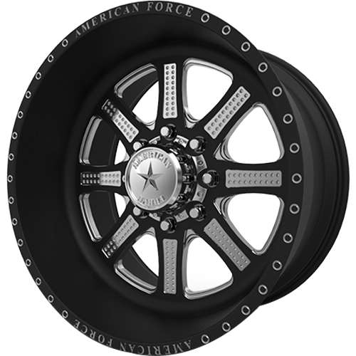 American Force Code SF Black Machined wheel