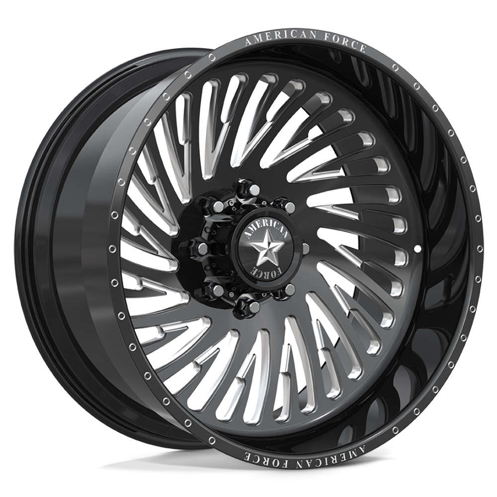 American Force Cyclone CC Black Milled wheel