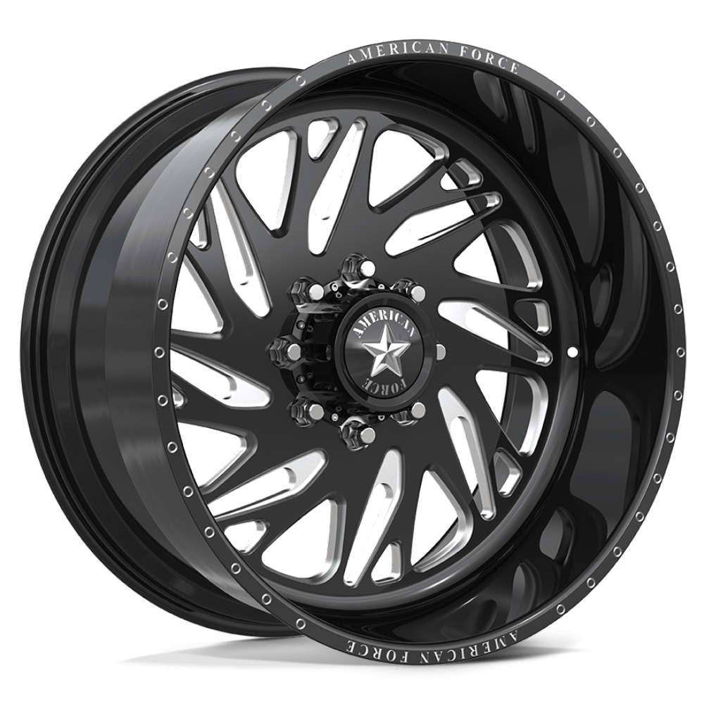 American Force Engage SS Black Milled wheel