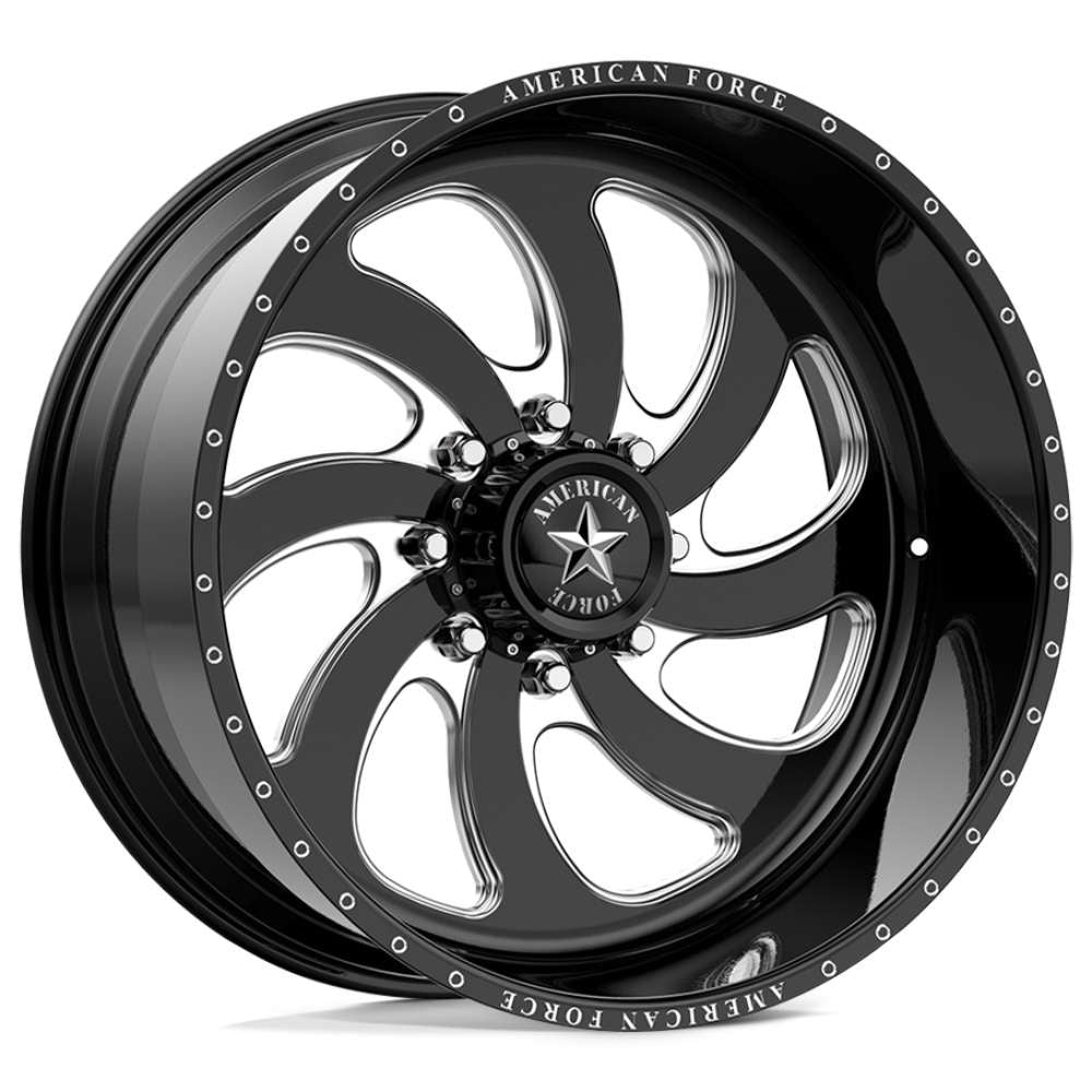 American Force Grip SS Black Milled wheel
