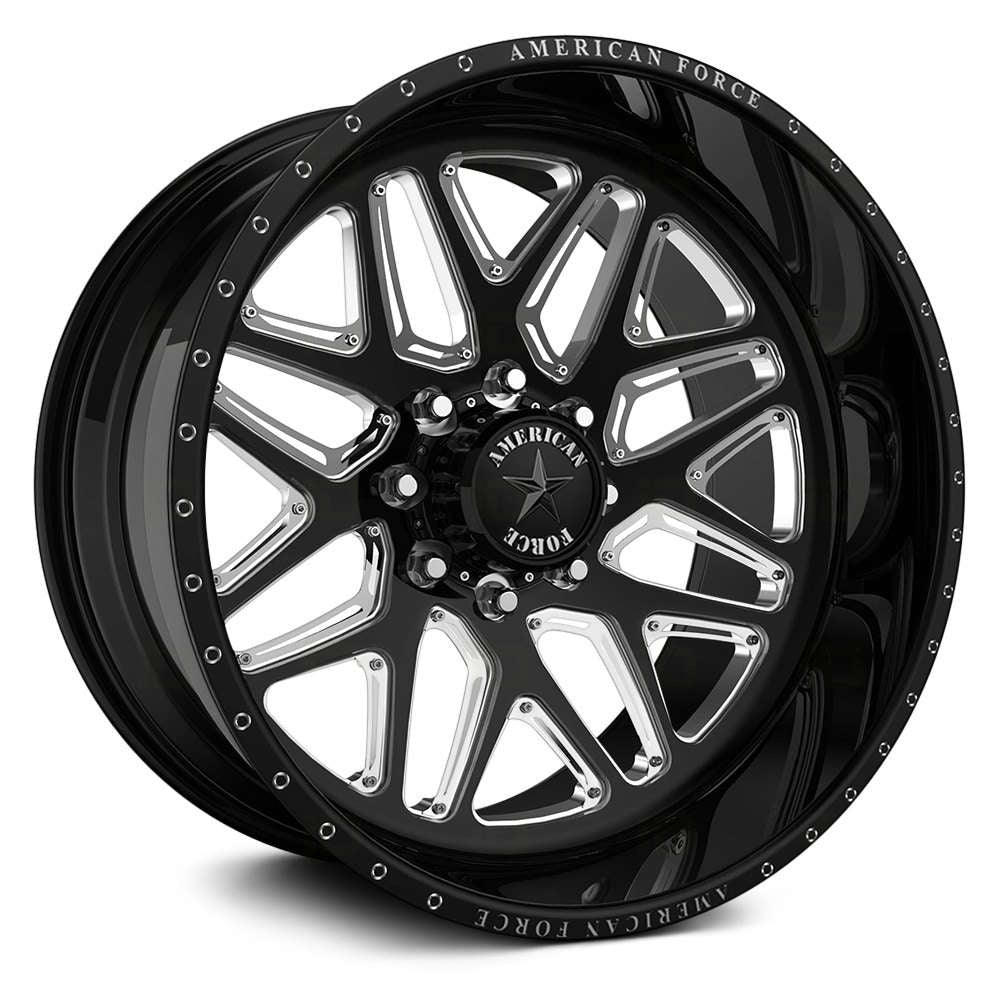 American Force Nebula CCFP Black Milled wheel