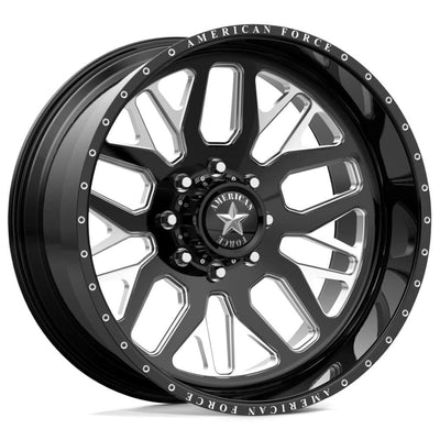 American Force Panic CC Black Milled wheel