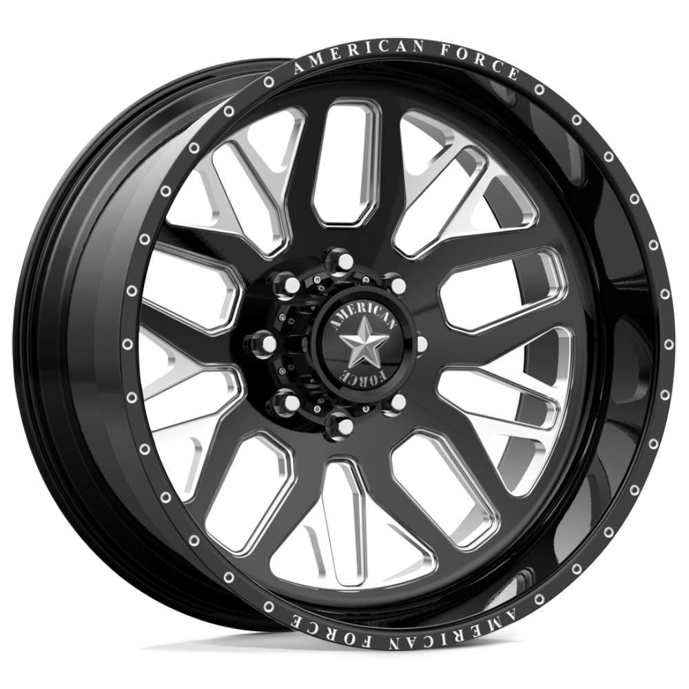 American Force Panic CC Black Milled wheel