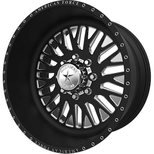 American Force Rapid SF Black Machined wheel