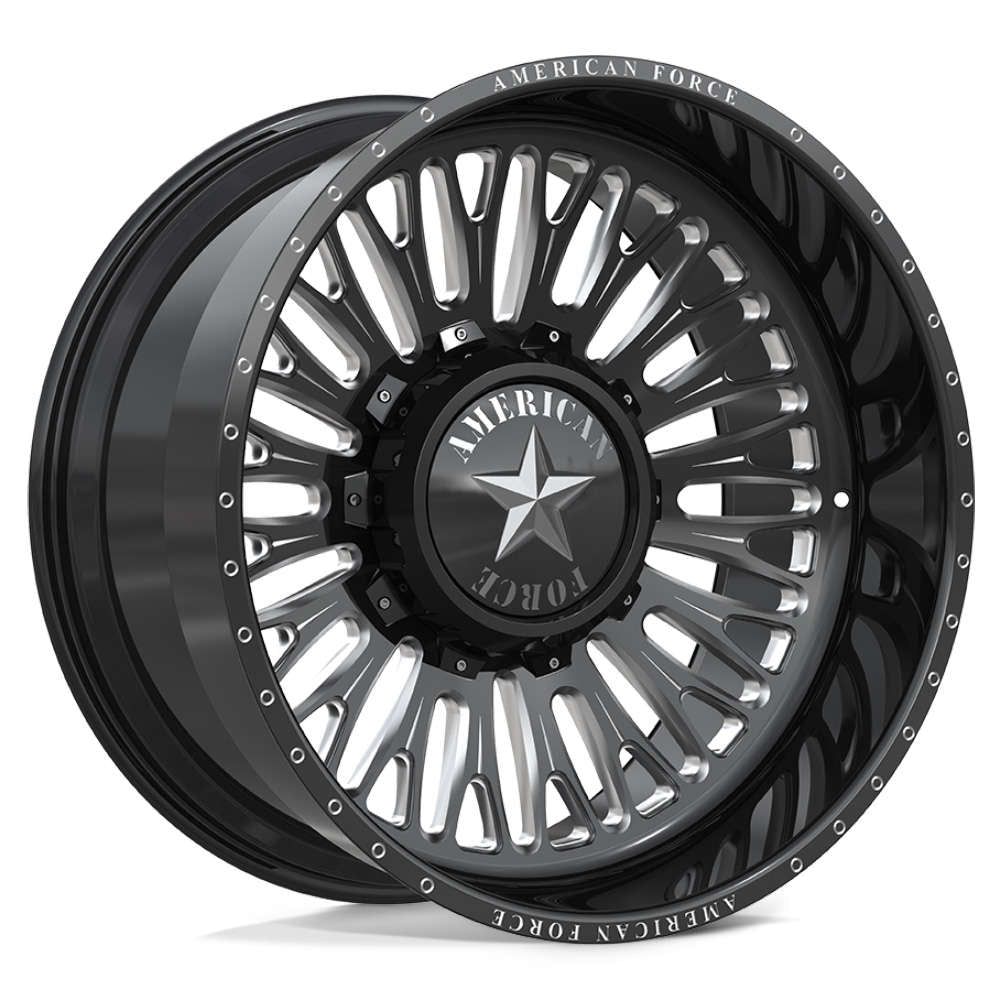 American Force Regal DC Black Milled wheel