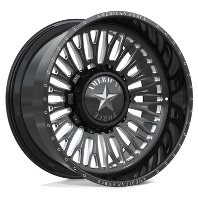 American Force Regal DC Black Milled wheel