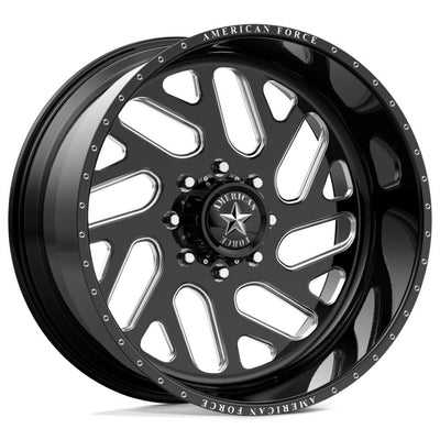 American Force Rook SS Black Milled wheel