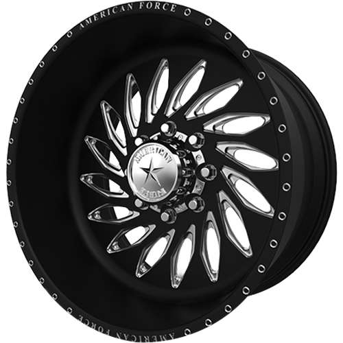 American Force Sway SF Black Machined wheel
