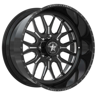 American Force Talon SS Black Milled wheel