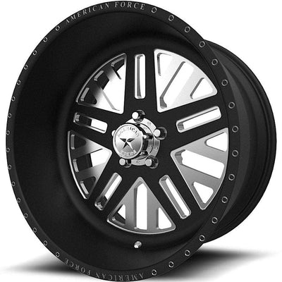 American Force Ten-Four SF Black Machined wheel