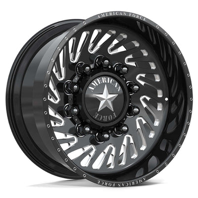 American Force Thriller CCBR Black Milled wheel