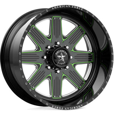 American Force Venom FP Black Milled wheel