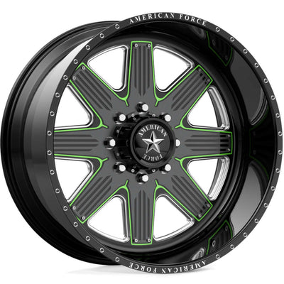 American Force Venom FP Black Milled wheel