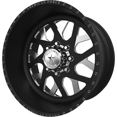American Force Whiskey SF Black Machined wheel