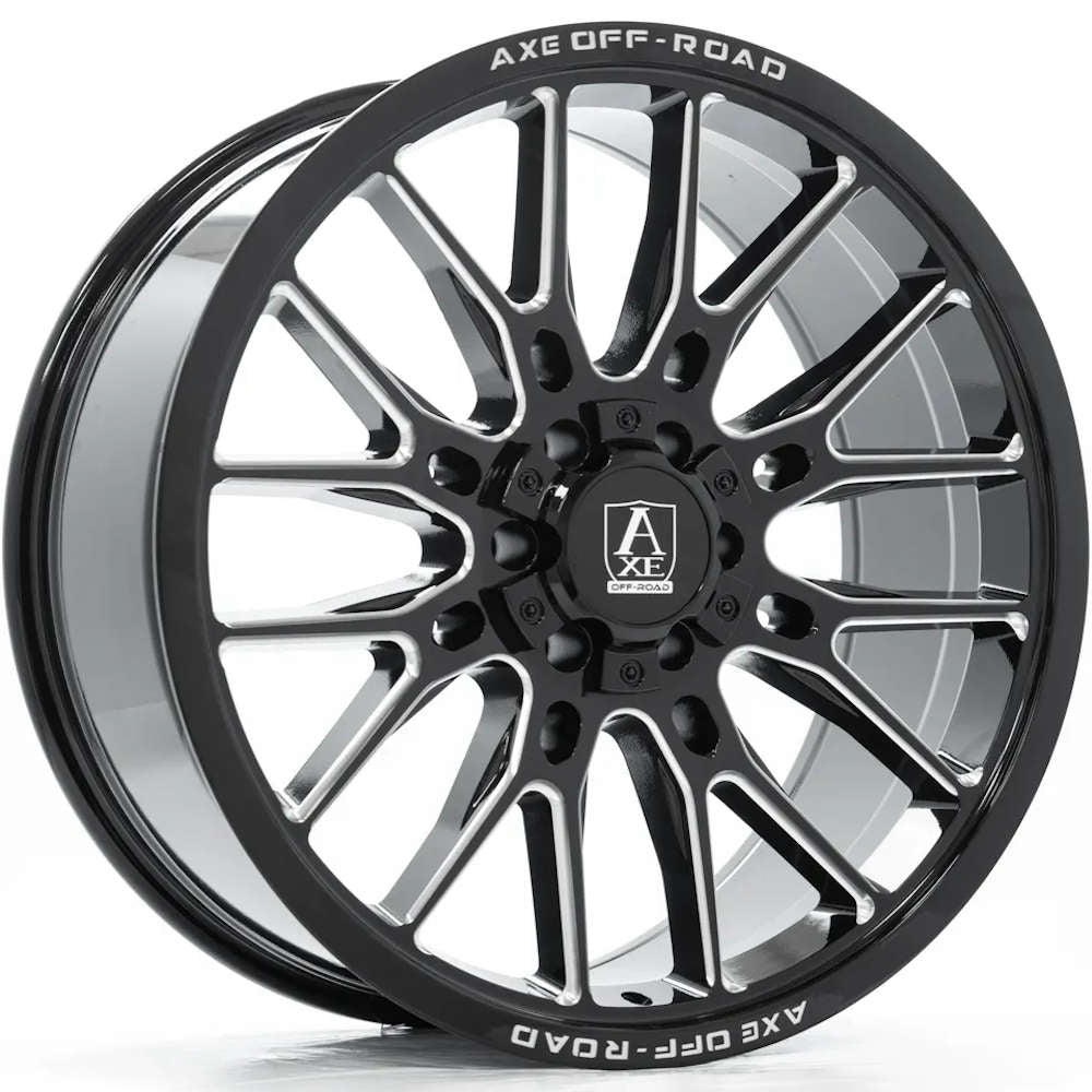 Axe Offroad Atlas Black Milled wheel