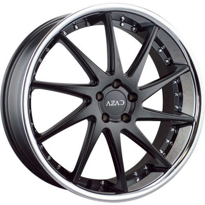 Azad AZ23 Black Chrome wheel