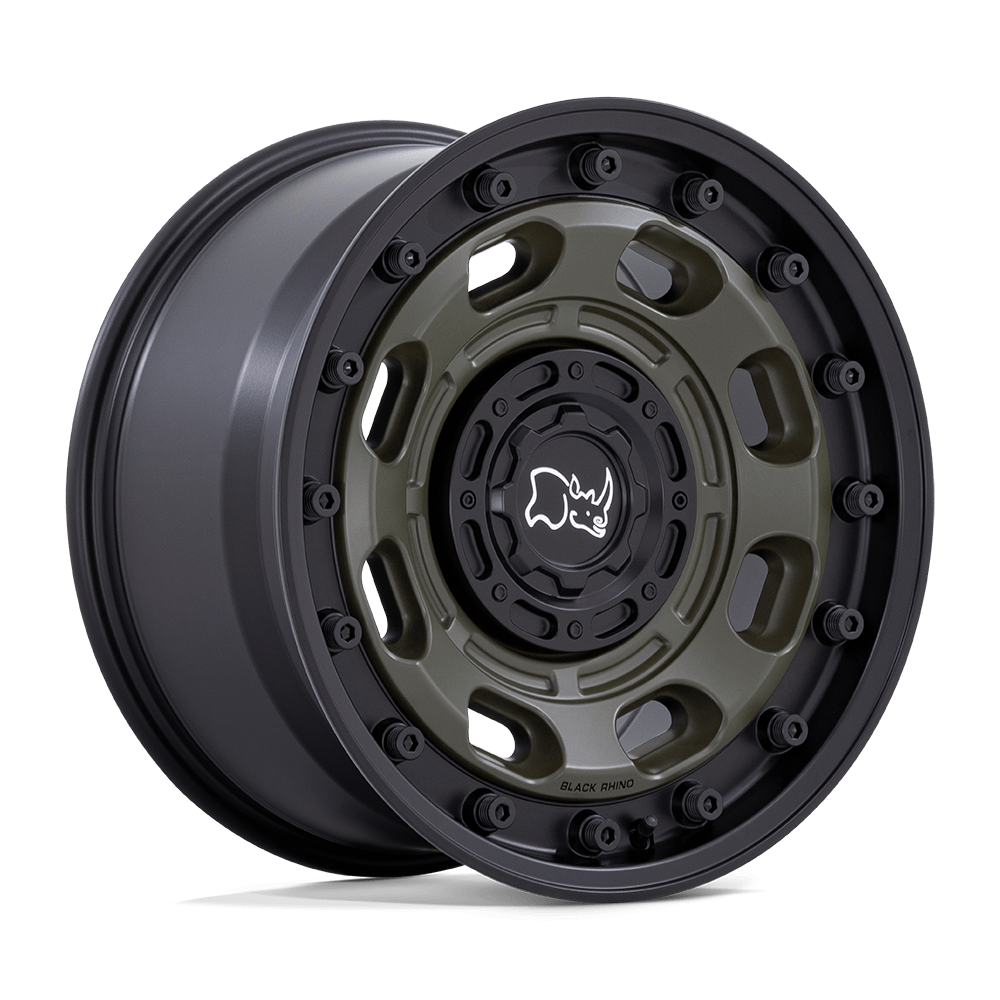 Black Rhino ATLAS Green wheel