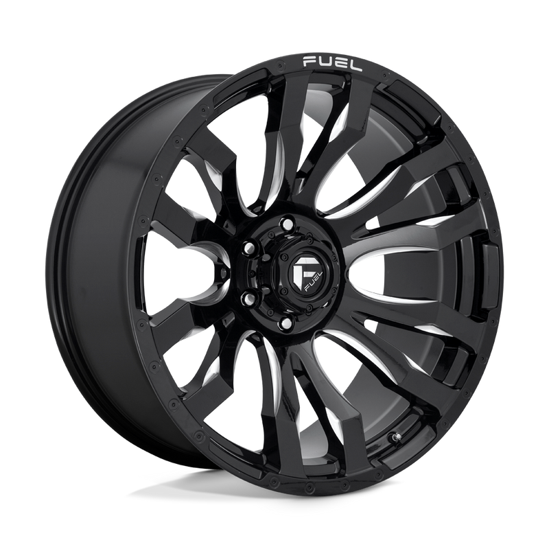 Fuel 1PC D673 BLITZ Black wheel