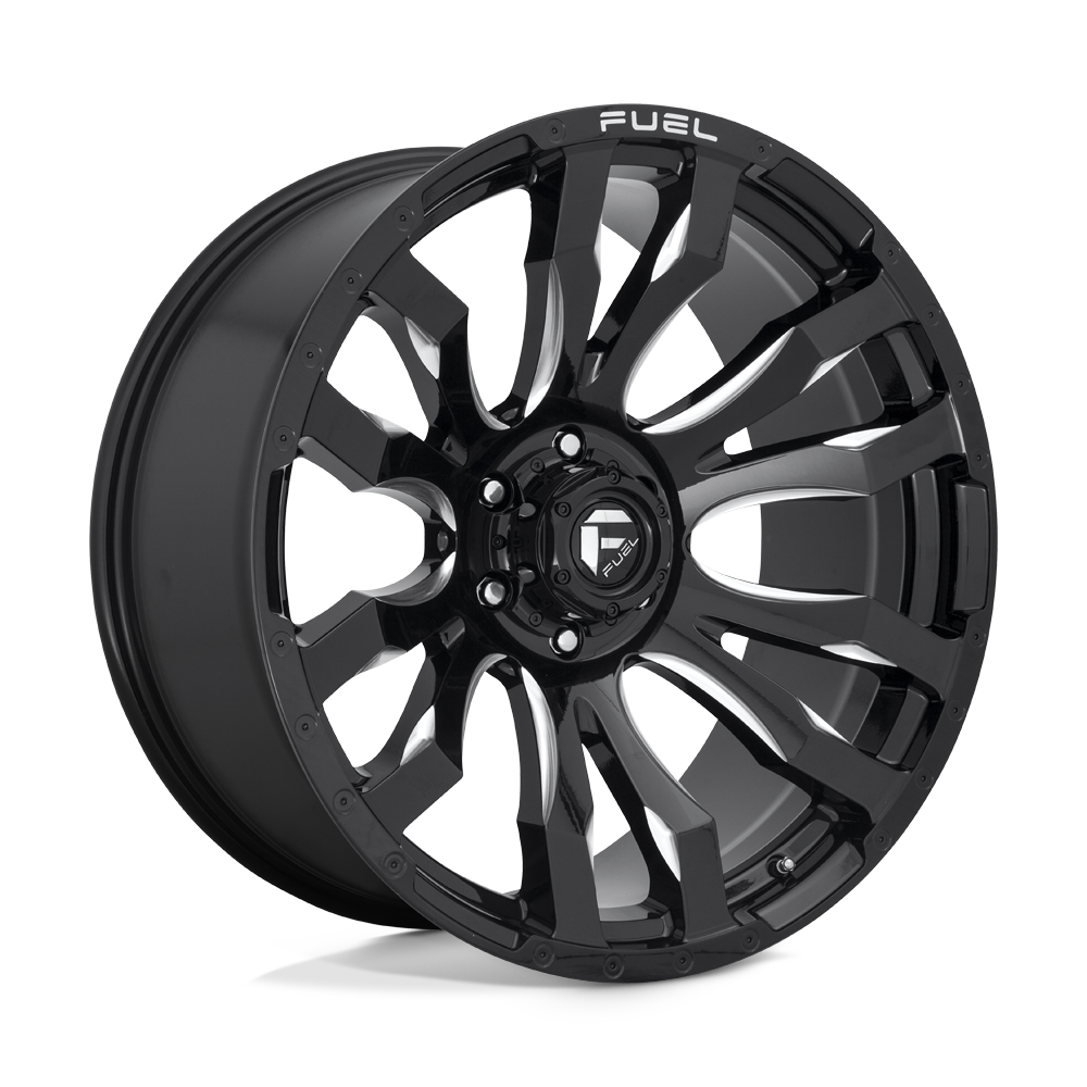 Fuel 1PC D673 BLITZ Black wheel