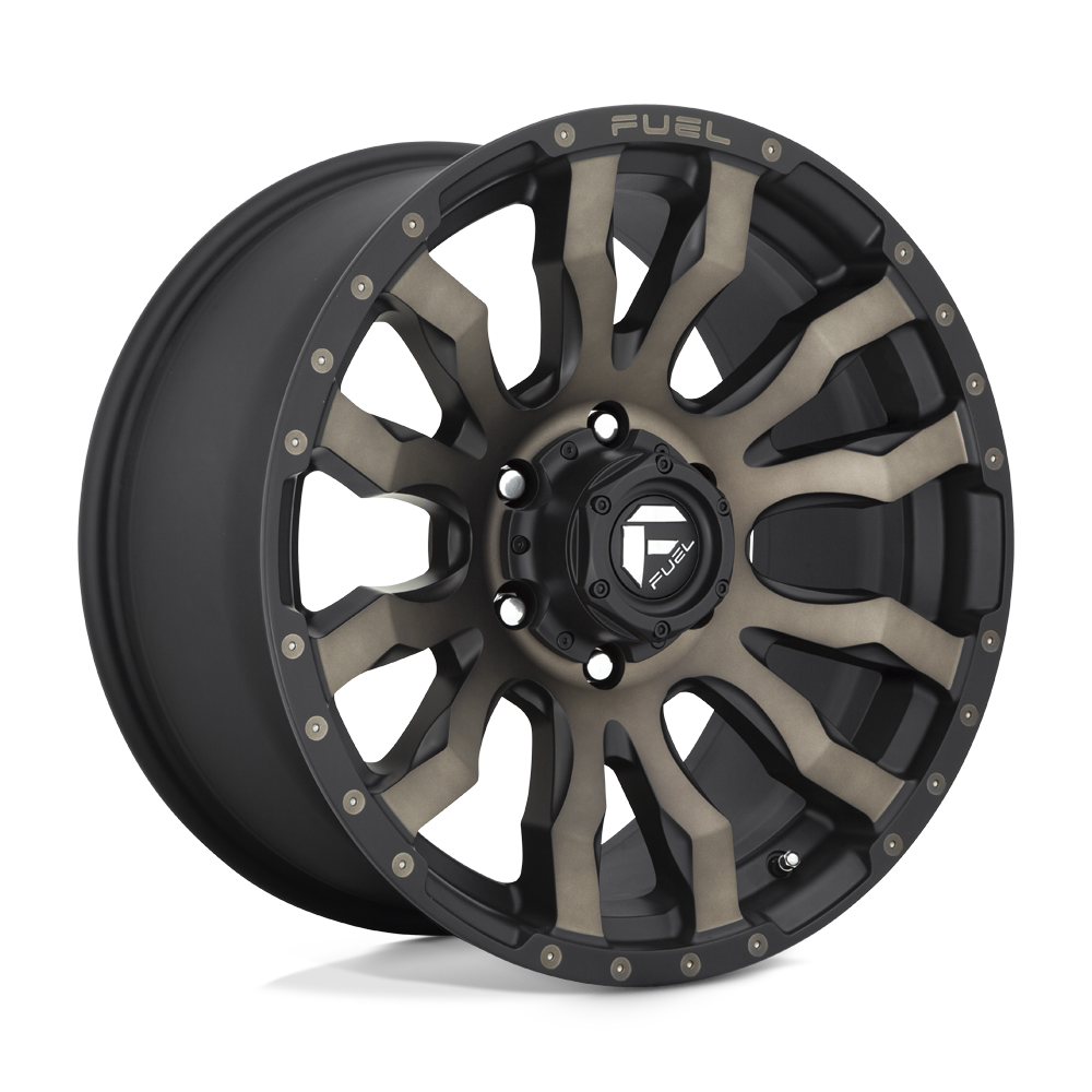 Fuel 1PC D674 BLITZ Black wheel