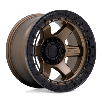 Fuel 1PC D124 BLOCK BEADLOCK Bronze wheel