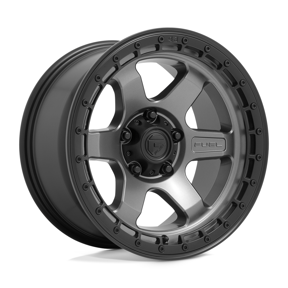 Fuel 1PC D752 BLOCK Gray wheel