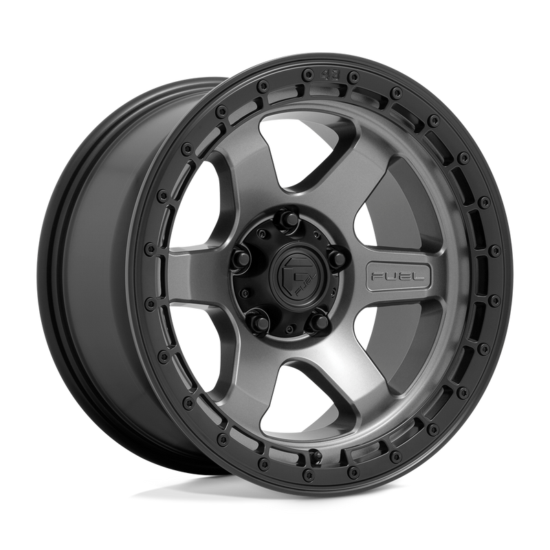 Fuel 1PC D752 BLOCK Gray wheel