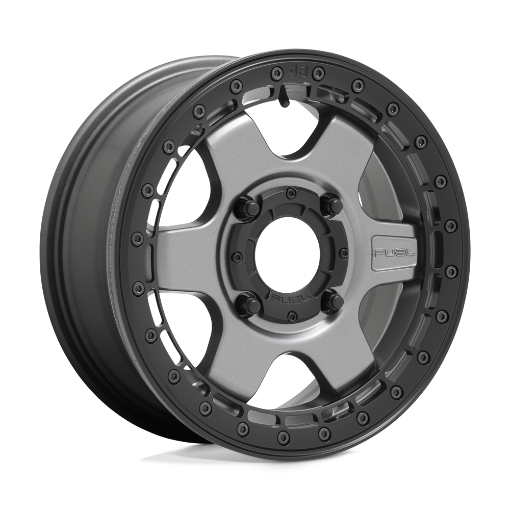 Fuel UTV D923 BLOCK BEADLOCK Gray wheel
