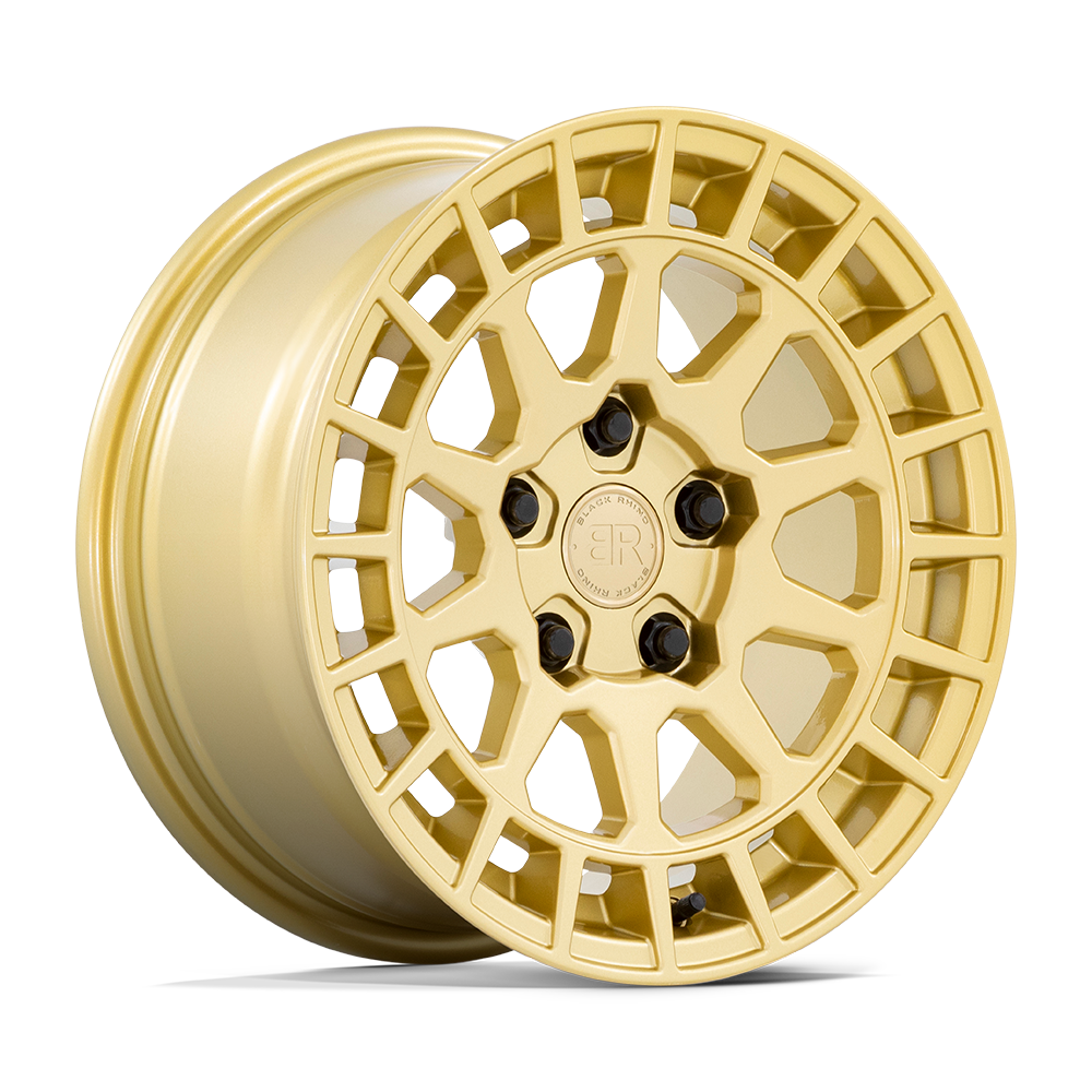 Black Rhino Hard Alloys BOXER Gold wheel