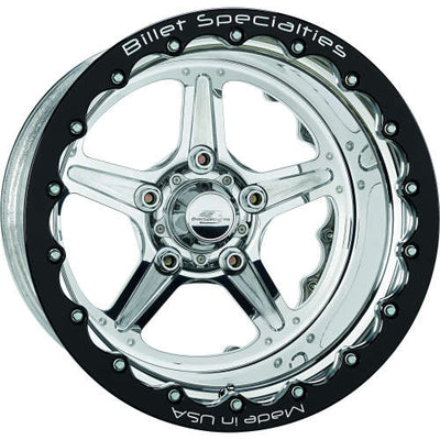 Billet Specialties Street Lite Polished Beadlock wheel