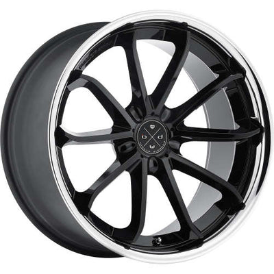 Blaque Diamond BD-23 Black Chrome wheel