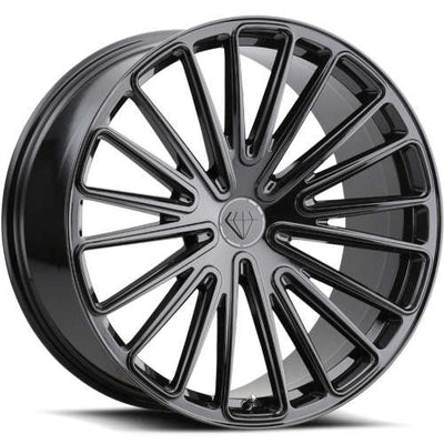 Blaque Diamond BD-715 Gloss Black wheel