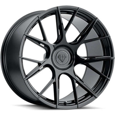 Blaque Diamond BD-F18 Black wheel