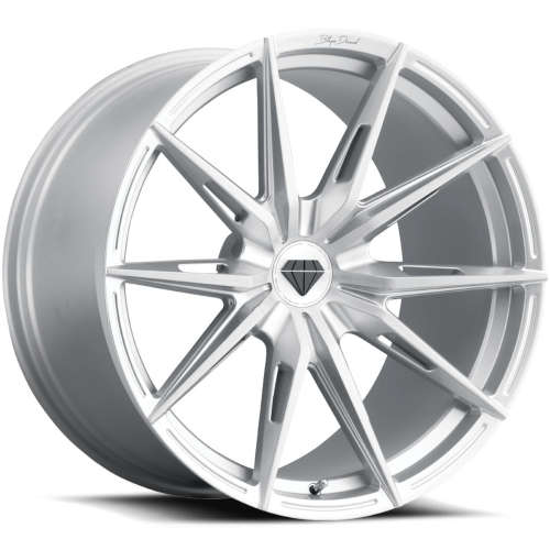 Blaque Diamond BD-F29 Brushed Silver wheel