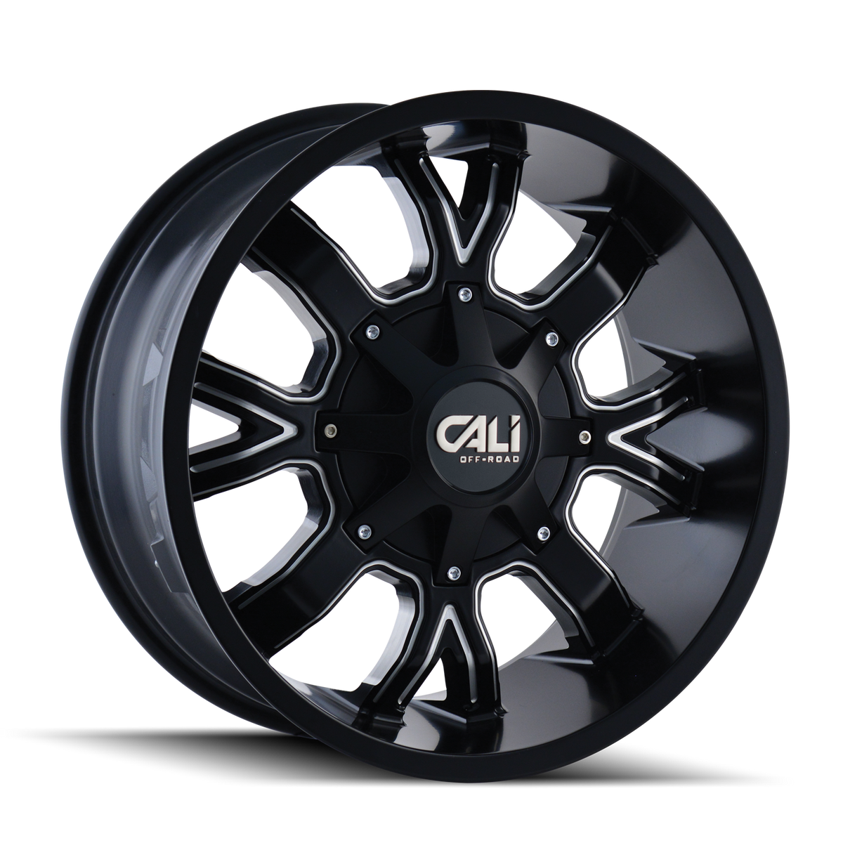 Cali Off-Road DIRTY 9104 Satin Black Milled wheel