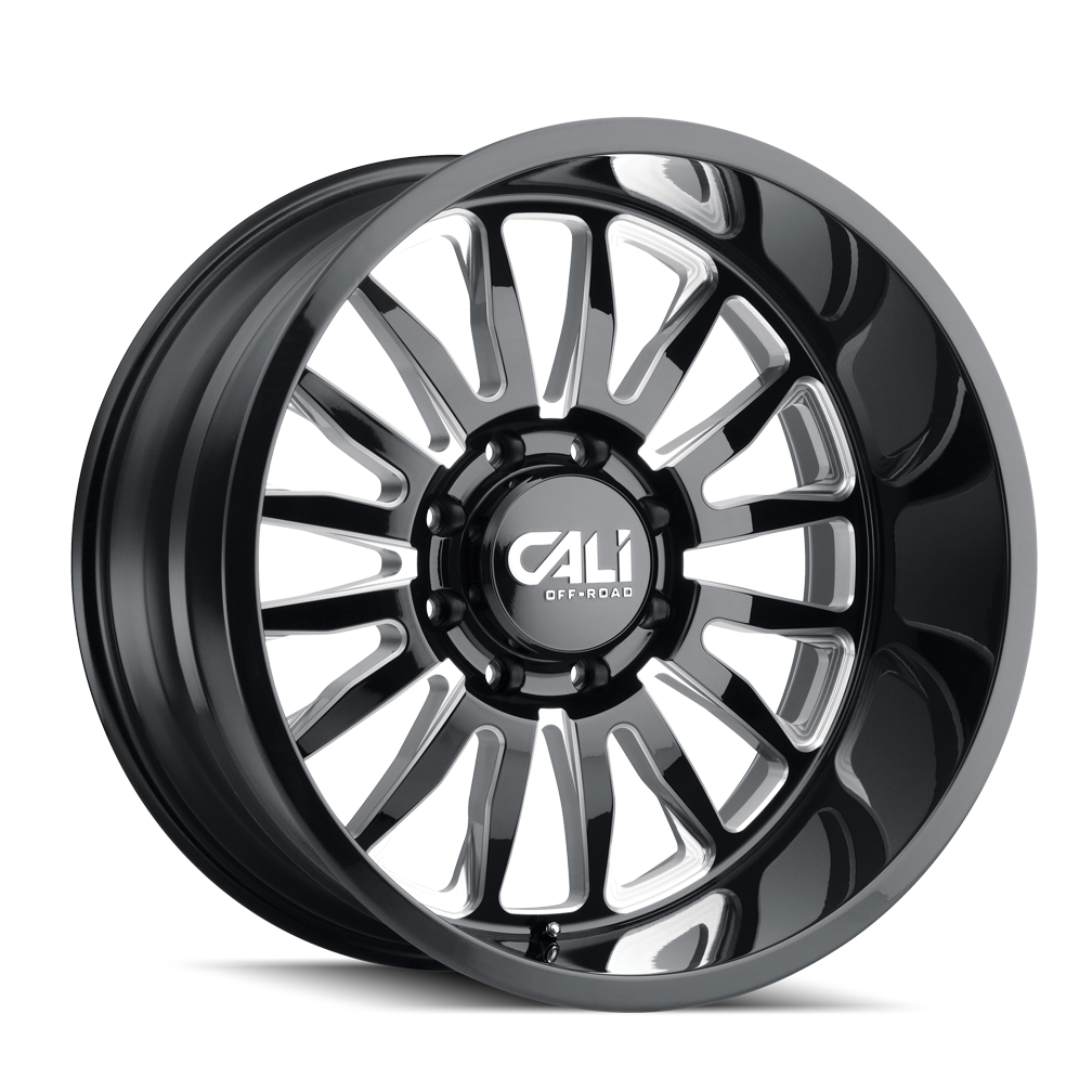 Cali Off-Road SUMMIT 9110 Gloss Black Milled wheel