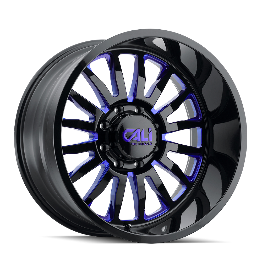 Cali Off-Road SUMMIT 9110 Black Milled Prism B wheel