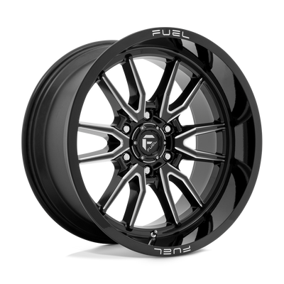 Fuel 1PC D761 CLASH Black wheel
