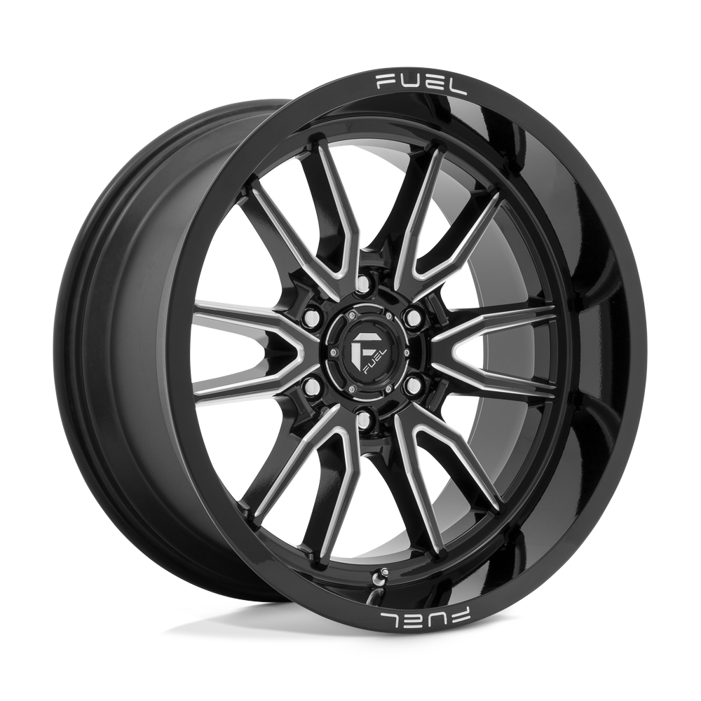 Fuel 1PC D761 CLASH Black wheel