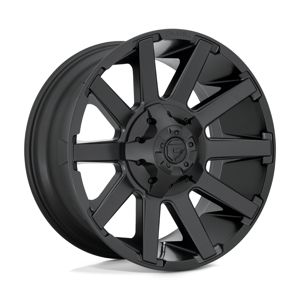 Fuel 1PC D437 CONTRA Black wheel