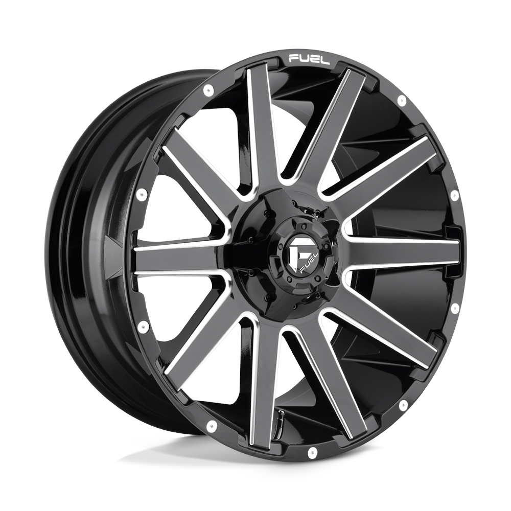 Fuel 1PC D615 CONTRA Black wheel