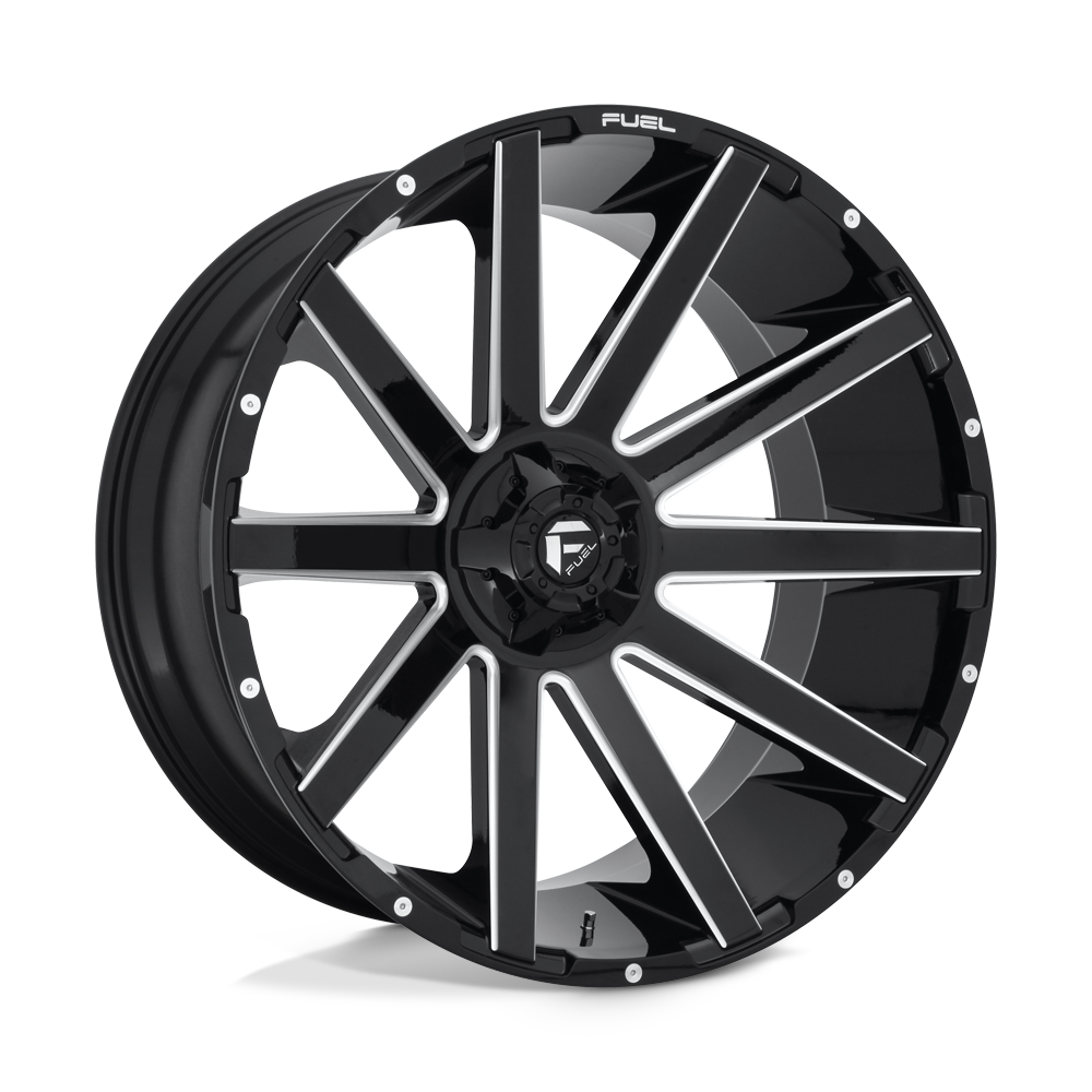 Fuel 1PC Contra Black wheel