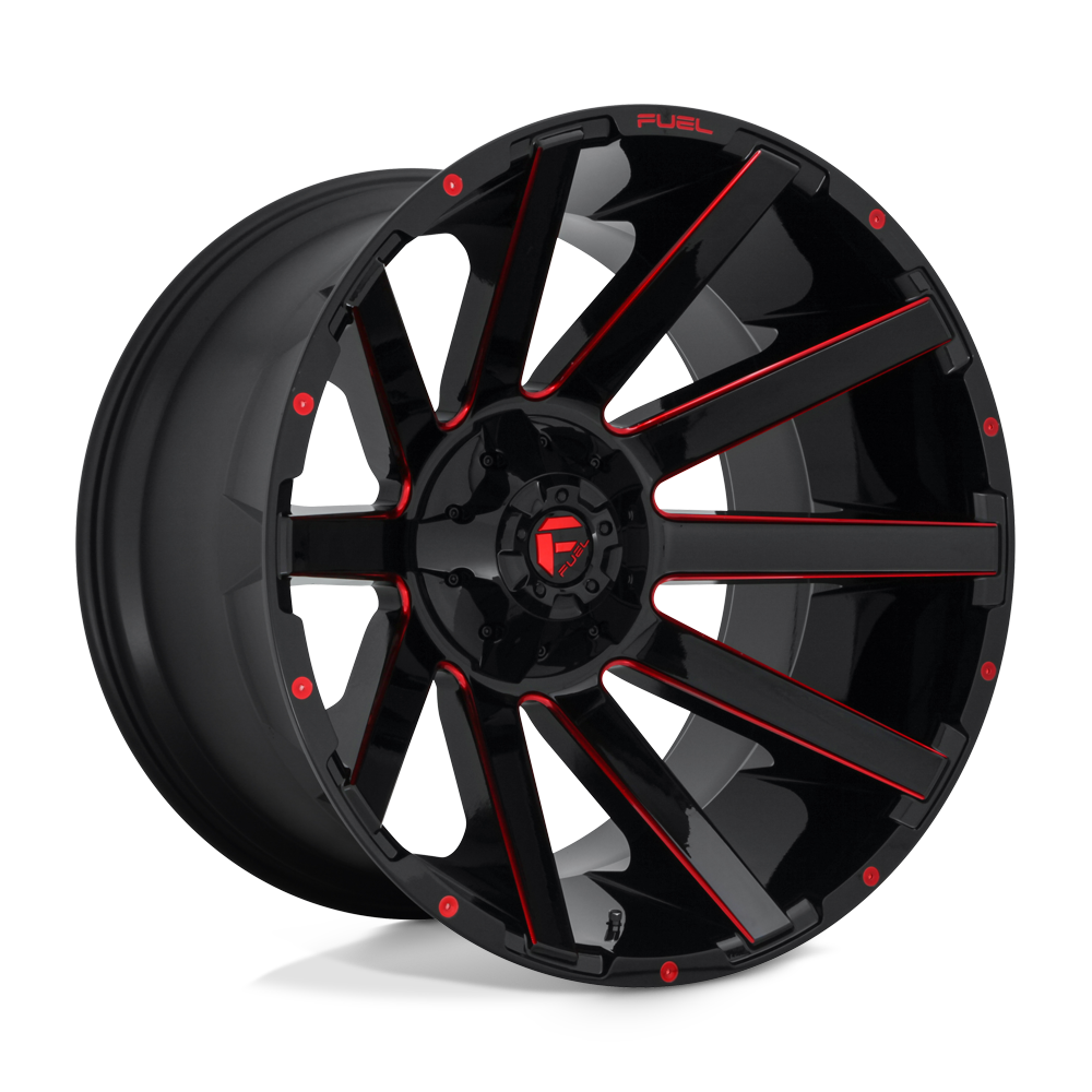 Fuel 1PC D643 CONTRA Black wheel