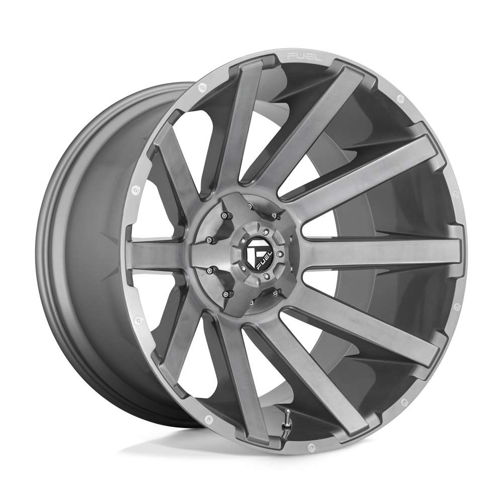 Fuel 1PC D714 CONTRA PLATINUM Gray wheel
