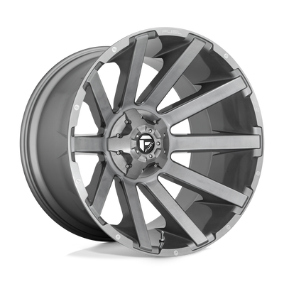 Fuel 1PC D714 CONTRA PLATINUM Gray wheel